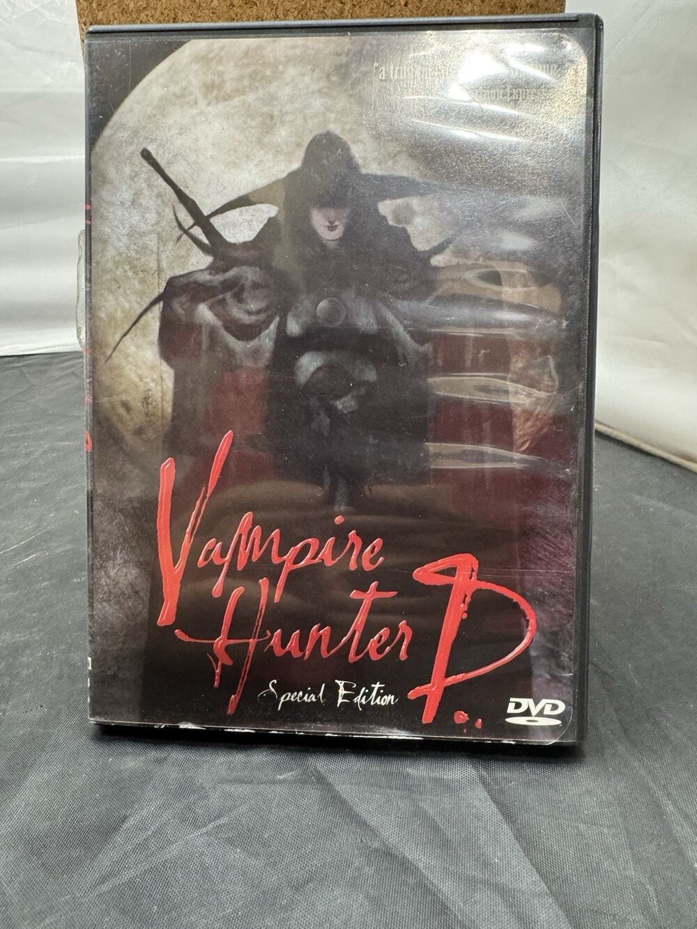 Vampire Hunter D 1985 Special Edition DVD 2000 OOP Anime Urban Vision w/ Insert
